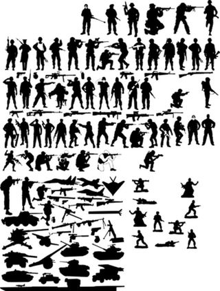 剪影,警营,文化,人物,军人剪影,军人