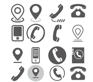 电话地址图标图片