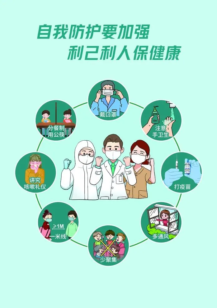 疫苗海报图片