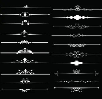 文本分割线图片