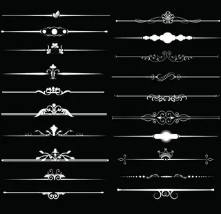 文本分割线图片