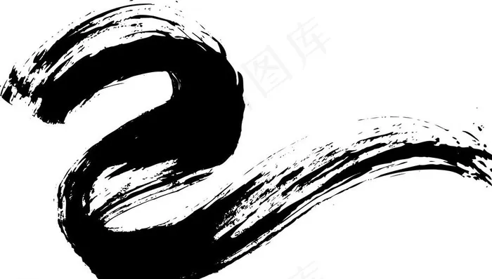 笔触图片psd模版下载