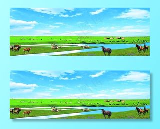 蒙古大草原图片