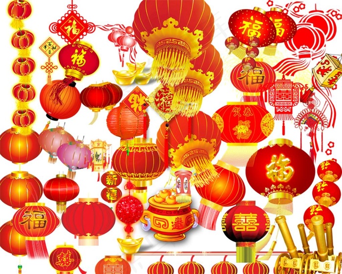 灯笼图片(4961x4134)psd模版下载
