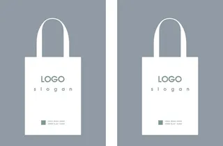 手提袋模板图片