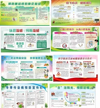 健康宣传栏图片