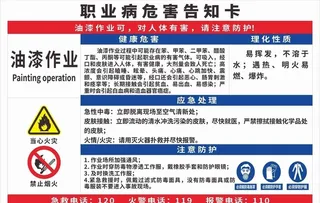 职业危害 图片