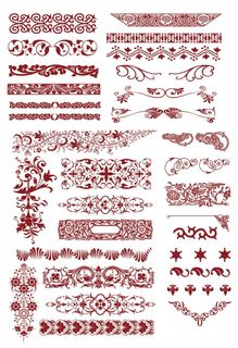 花纹矢量图片 花纹矢量图片