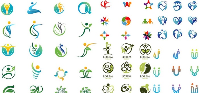 人形状logo图图片ai矢量模版下载