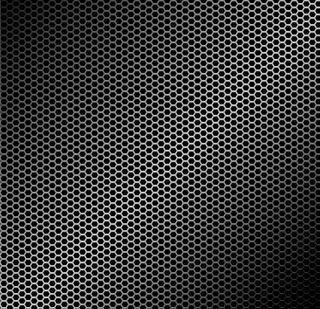 蜂窝孔铁板背景图片