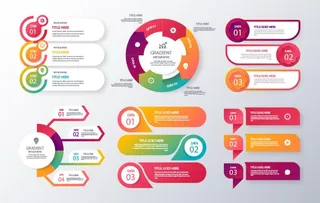 PPT数据展示图图片