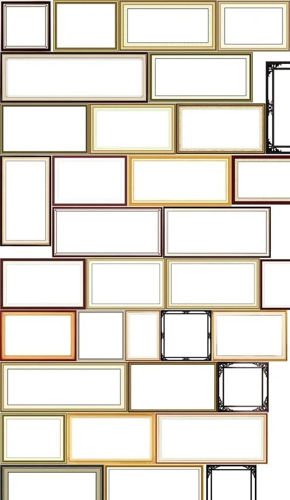 相框图片(3508x5906)psd模版下载