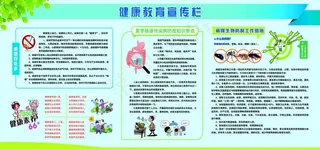 创卫宣传栏图片