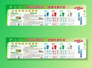 垃圾分类海报图片