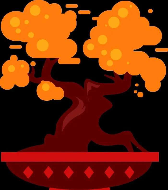 新年盘景图片(892x1040)psd模版下载