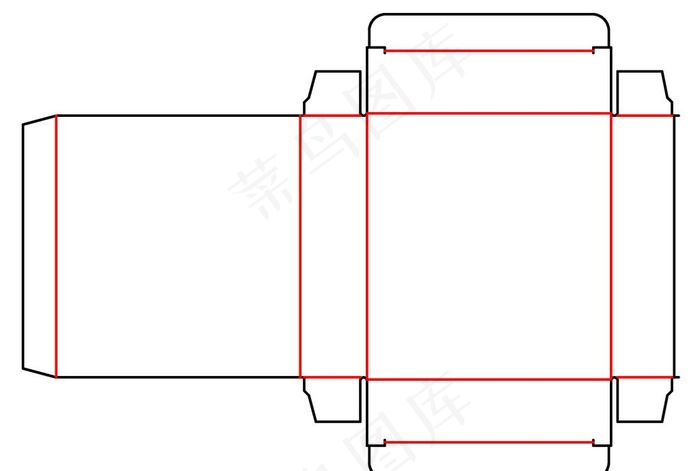 上下翻盖彩盒图片