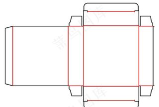 上下翻盖彩盒图片