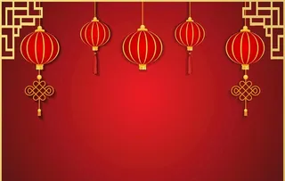 新年灯笼背景  图片