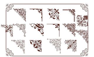 欧式边框图片