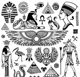 古埃及文字符号图片