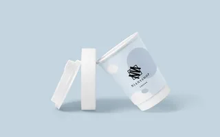 咖啡杯纸杯PSD贴图样机图片