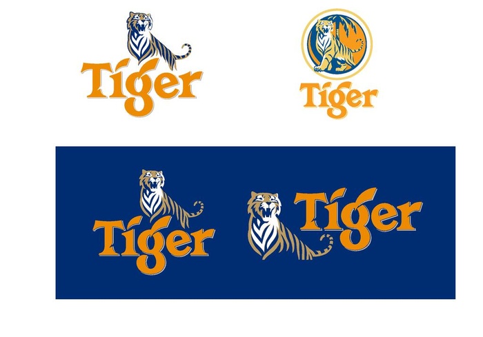 虎牌啤酒logo图片ai矢量模版下载