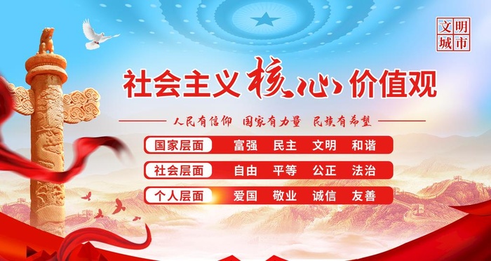核心价值观图片(4724x2657)psd模版下载