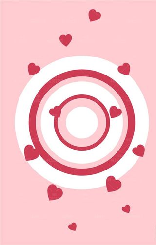 粉色少女心海报图片