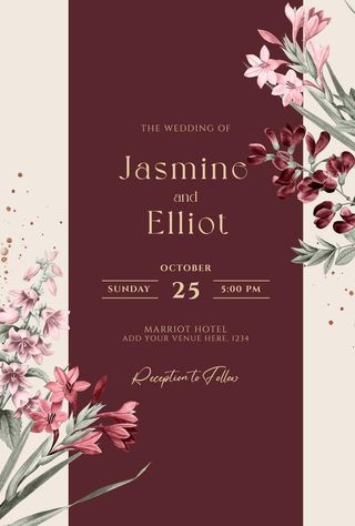 订婚宴婚礼请柬迎宾牌水牌海报图片