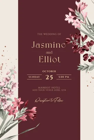 订婚宴婚礼请柬迎宾牌水牌海报图片