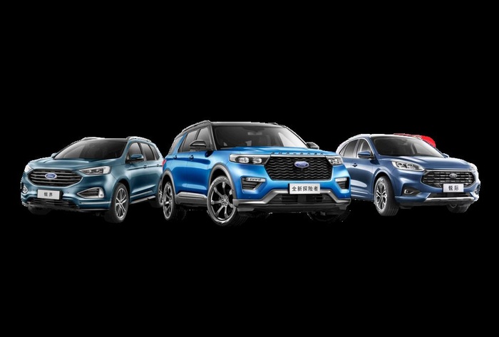 福特SUV裸车图图片