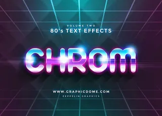 文字特效样机图片