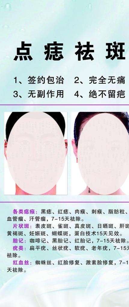 点痣图图片