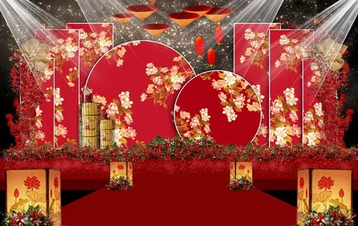 新中式婚礼图片