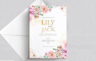 婚礼 结婚 请柬 邀请函图片