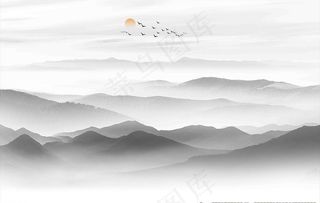 水墨山水图片