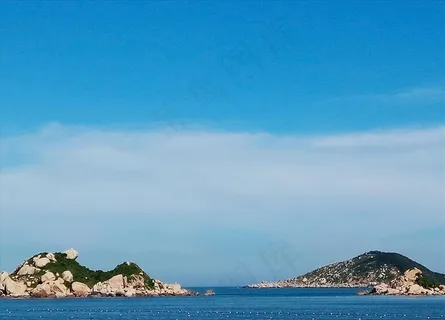 蓝天海水图片 蓝天海水图片