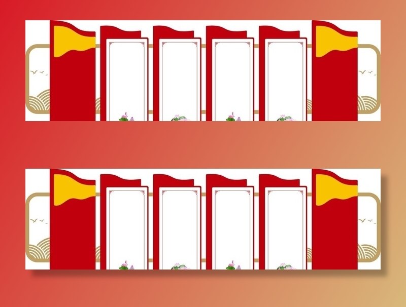 党建图片cdr矢量模版下载