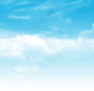 蓝天白云图片