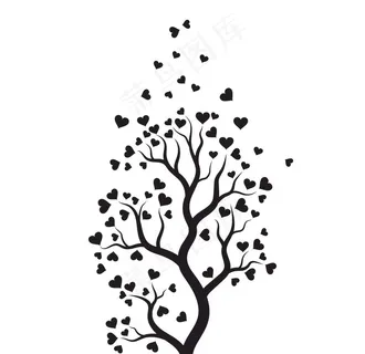 爱心树图片