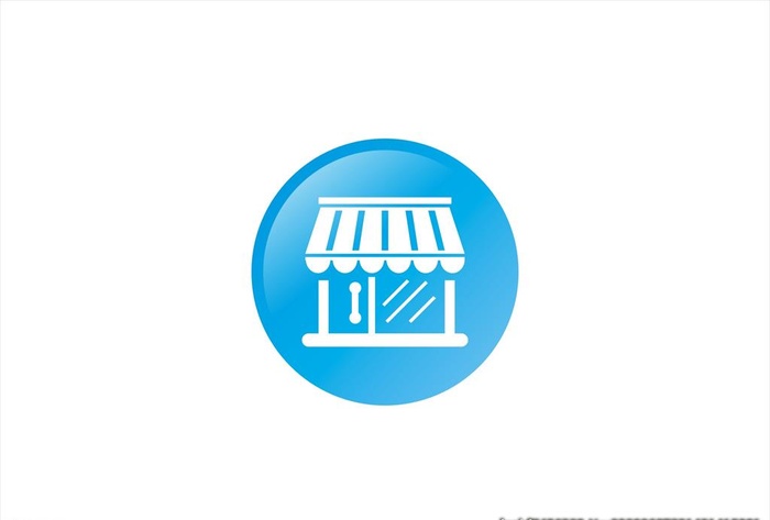 商店图标图片cdr矢量模版下载