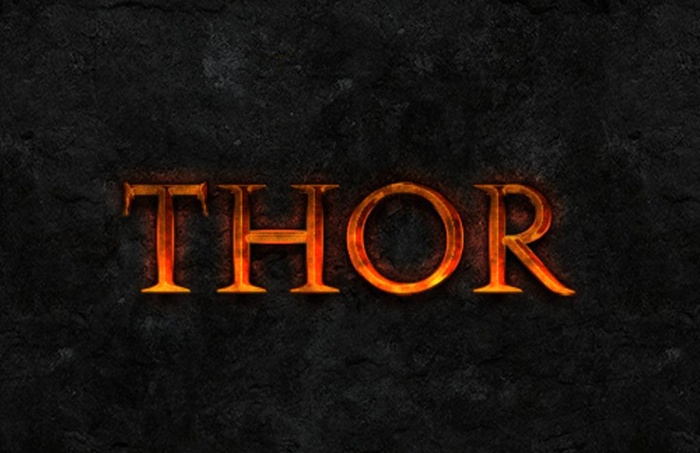 立体字样机图片