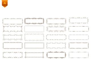 欧式华丽边框花纹图片