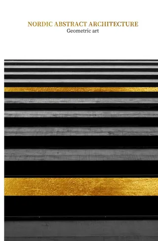 抽象艺术几何色块图形装饰画图片