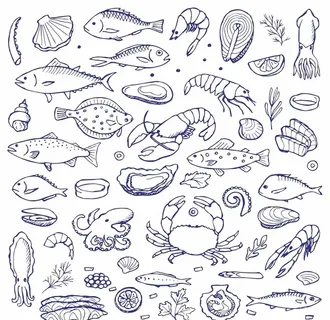 海鲜图标图片
