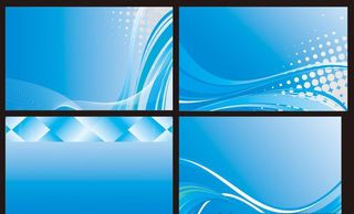 名片背景 兰色科技图片