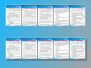 安全生产制度牌图片