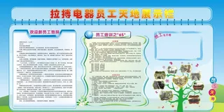 公司 宣传栏 展板图片