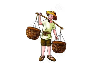 农民老伯伯图片
