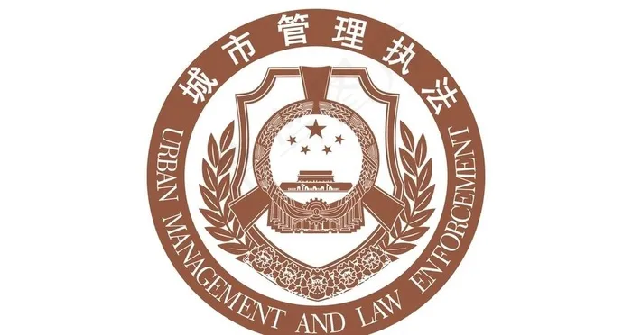 城市管理执法 图片cdr矢量模版下载